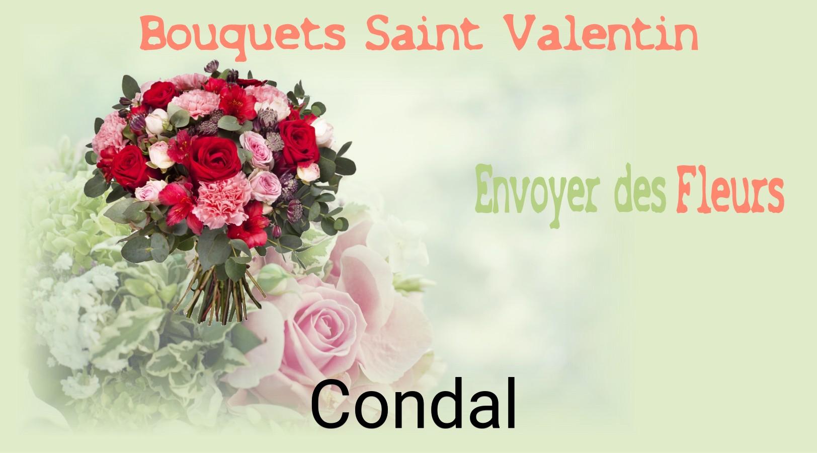 Roses de Saint-Valentin livrées à Condal